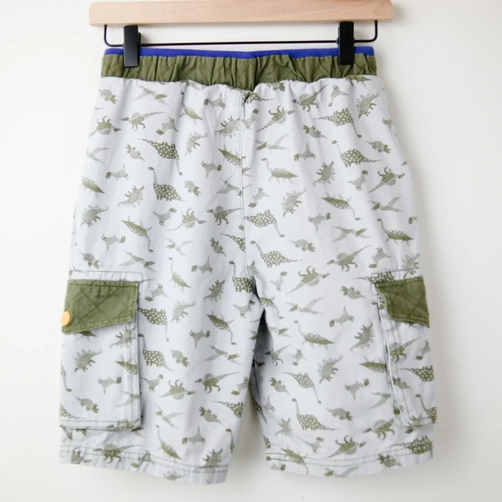 Matilda Jane Whimsical‎ Dino Print Playful Preppy Colorful Kids Shorts Size 10